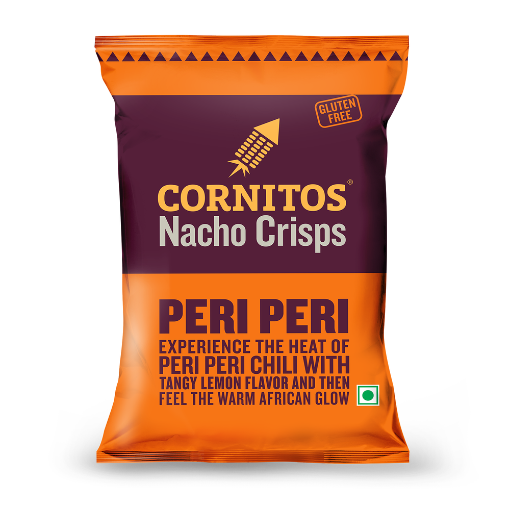 Cornitos Nacho Crisps Peri Peri 150g x 2 Packs