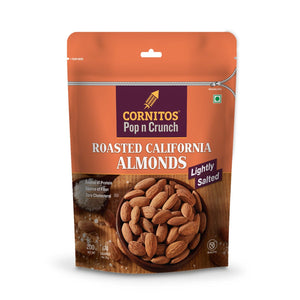 Cornitos Lightly Salted Roasted California Almonds 200g