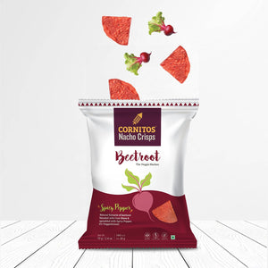 
            
                Load image into Gallery viewer, Cornitos Veggie Nachos Beetroot Chips 70g X 2 Pack Combo
            
        