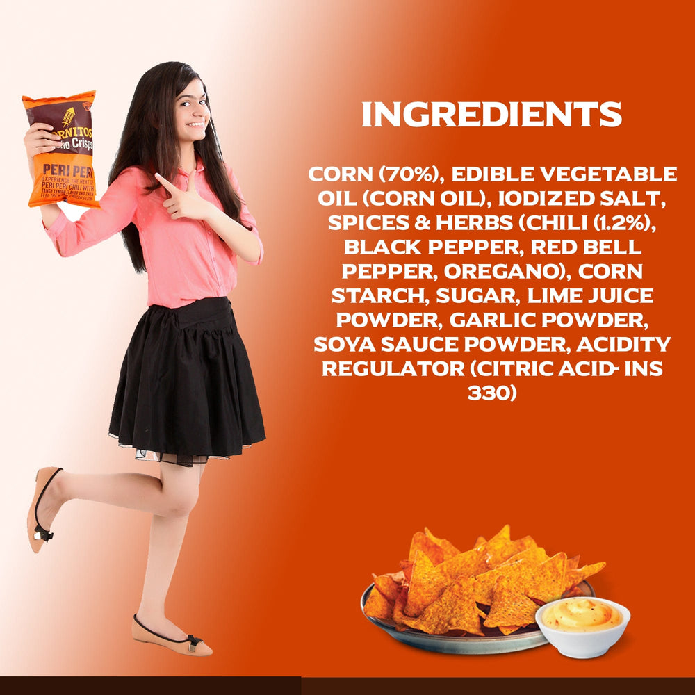 
            
                Load image into Gallery viewer, Cornitos Nacho Chips Peri Peri 150g X 2 Pack Combo
            
        