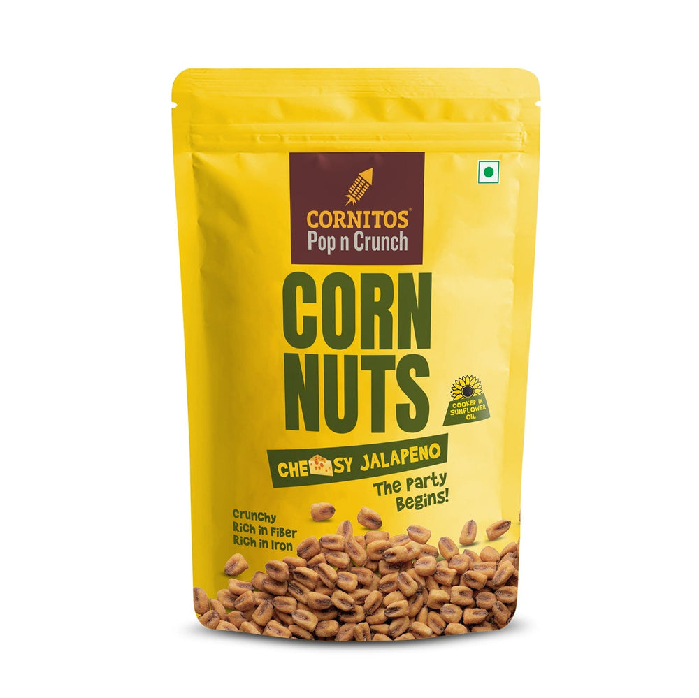 Cornitos Corn Nut (Cheesy Jalapeno) 140g (Pack Of 2)