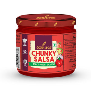 Cornitos, Chunky Salsa Dip, Hot, 330g (Pack of 2)