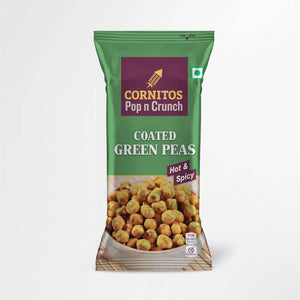 Hot and Spicy Coated Green Peas Pack of 10 x 26g