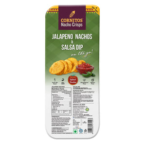 Cornitos Jalapeno Nachos & Salsa Dip Tray 70g x 6 Packs