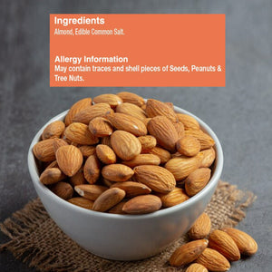 Cornitos Lightly Salted Roasted California Almonds 200g
