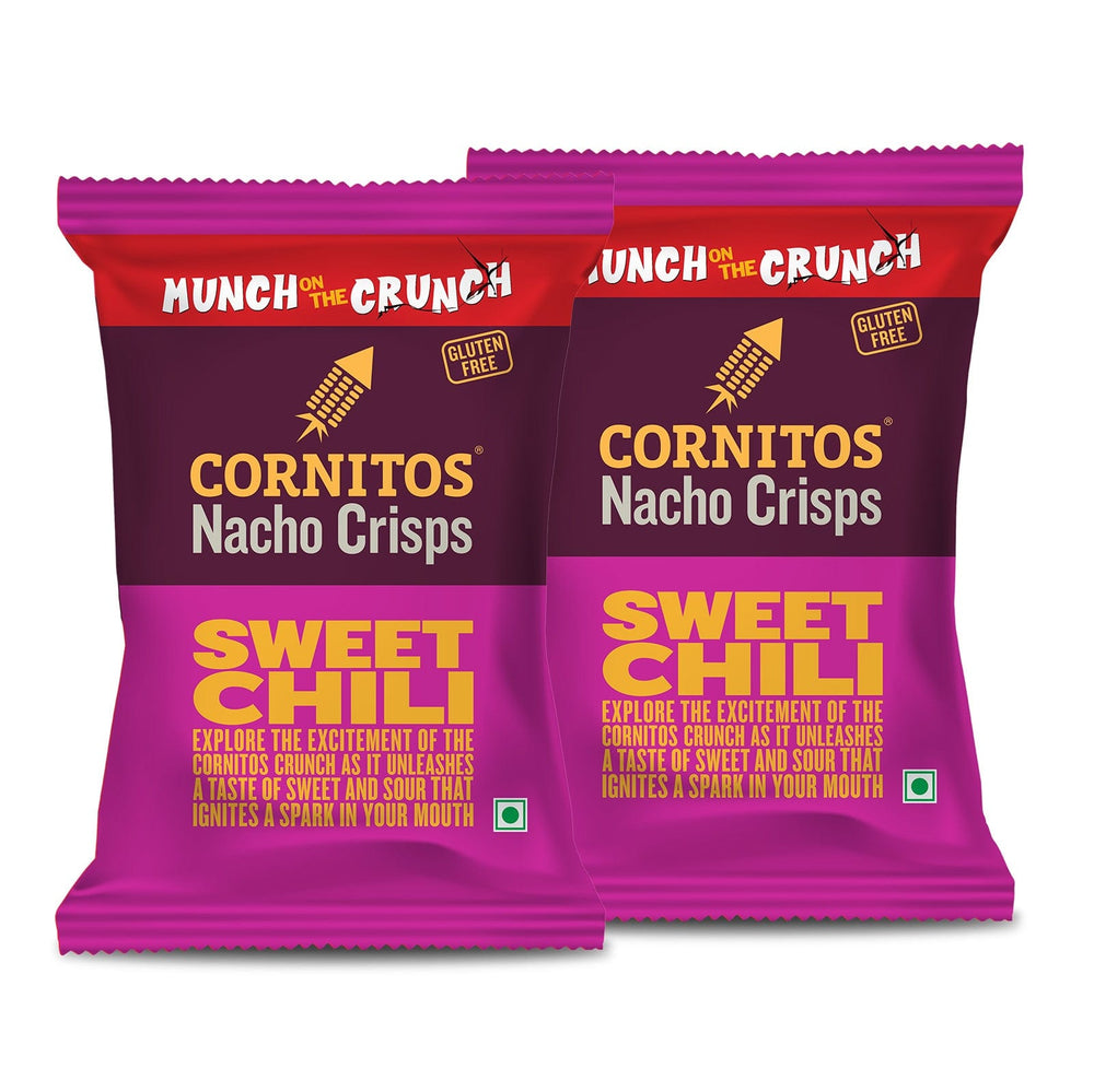 Cornitos Nacho Chips, Sweet Chili, Munch on the Crunch 2 Pack Combo